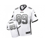 Nike Oakland Raiders #89 Amari Cooper White Men's Stitched NFL Elite Drift Fashion Jersey