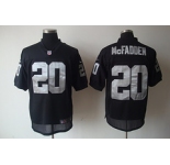 Nike nfl jerseys oakland raiders #20 mcfadden black[elite]