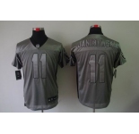 nike nfl jerseys oakland raiders #11 janikowski grey[Elite shadow]
