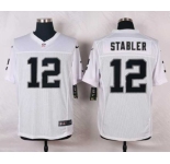 nike nfl jerseys oakland raiders #12 stabler white[Elite][stabler]