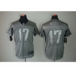 nike nfl jerseys oakland raiders #17 denarius moore grey[Elite shadow]
