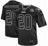 nike nfl jerseys oakland raiders #20 darren mcfadden black[Elite lights out 50th Patch]