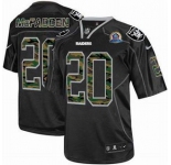 nike nfl jerseys oakland raiders #20 darren mcfadden black[camo fashion Elite 50th Patch]