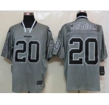 nike nfl jerseys oakland raiders #20 darren mcfadden grey[Elite lights out]