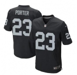 nike nfl jerseys oakland raiders #23 porter black[Elite][porter]