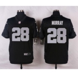 nike nfl jerseys oakland raiders #28 murray black[Elite]