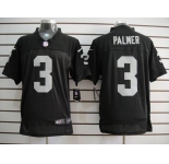 nike nfl jerseys oakland raiders #3 palmer black[elite]