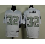 nike nfl jerseys oakland raiders #32 allen white[allen][Elite grey number]