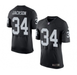 nike nfl jerseys oakland raiders #34 jackson black[2015 new Elite]