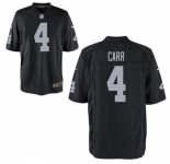nike nfl jerseys oakland raiders #4 carr black[Elite]