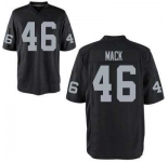 nike nfl jerseys oakland raiders #46 mack black[Elite]