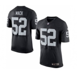 nike nfl jerseys oakland raiders #52 mack black[2015 new Elite]