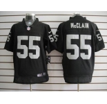 nike nfl jerseys oakland raiders #55 mcclain black[elite]