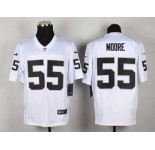 nike nfl jerseys oakland raiders #55 moore white[Elite][moore]