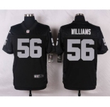 nike nfl jerseys oakland raiders #56 williams black[Elite][williams]