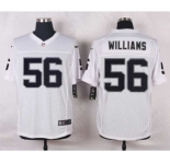 nike nfl jerseys oakland raiders #56 williams white[Elite][williams]