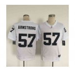 nike nfl jerseys oakland raiders #57 armstrong white[Elite][armstrong]