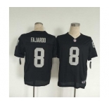nike nfl jerseys oakland raiders #8 fajardo black[Elite][fajardo]