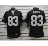 nike nfl jerseys oakland raiders #83 ted hendricks black[Elite]