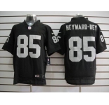 nike nfl jerseys oakland raiders #85 heyward-bey black[elite]