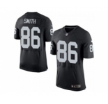 nike nfl jerseys oakland raiders #86 lee smith black[2015 new Elite]