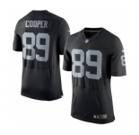 nike nfl jerseys oakland raiders #89 cooper black[2015 new Elite][cooper]