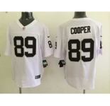 nike nfl jerseys oakland raiders #89 cooper white[Elite][cooper]