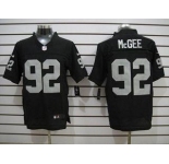 nike nfl jerseys oakland raiders #92 mcgee black[Elite][mcgee]