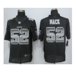 2015 new nike oakland raiders #52 mack black strobe jerseys[limited]