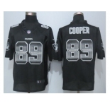 2015 new nike oakland raiders #89 cooper black strobe jerseys[limited]