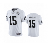 Las Vegas Raiders #15 Nelson Agholor White 2020 Inaugural Season Vapor Limited Jersey