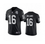 Las Vegas Raiders #16 Tyrell Williams Black 2020 Inaugural Season Vapor Limited Jersey