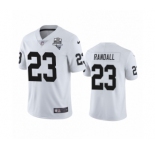 Las Vegas Raiders #23 Damarious Randall White 2020 Inaugural Season Vapor Limited Jersey