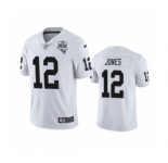 Las Vegas Raiders #24 Zay Jones White 2020 Inaugural Season Vapor Limited Jersey
