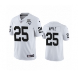 Las Vegas Raiders #25 Eli Apple White 2020 Inaugural Season Vapor Limited Jersey