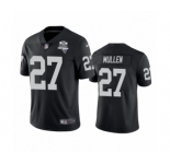 Las Vegas Raiders #27 Trayvon Mullen Black 2020 Inaugural Season Vapor Limited Jersey
