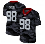 Men New Nike Oakland Raiders #98 Crosby 2020 Nike 2ndCamo Salute to Service Limited