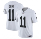 Men's Las Vegas Raiders #11 Jeremy Chinn White 2025 Vapor Football Stitched Jersey
