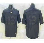 Men's Las Vegas Raiders #13 Hunter Renfrow Balck Vapor Untouchable Stitched Jersey