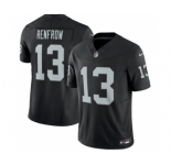 Men's Las Vegas Raiders #13 Hunter Renfrow Black 2023 F.U.S.E Vapor Untouchable Stitched Football Jersey