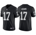 Men's Las Vegas Raiders #17 Davante Adams Black Vapor Limited Stitched Jersey