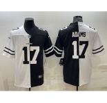 Men's Las Vegas Raiders #17 Davante Adams White Black Two Tone 2021 Vapor Untouchable Stitched NFL Nike Limited Jersey