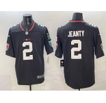 Men's Las Vegas Raiders #2 Ashton Jeanty Black Mexico Vapor Limited Football Stitched Jersey