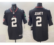 Men's Las Vegas Raiders #2 Ashton Jeanty Black Mexico Vapor Limited Football Stitched Jersey