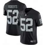 Men's Las Vegas Raiders #52 Elandon Roberts Black 2025 Vapor Football Stitched Jersey