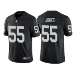 Men's Las Vegas Raiders #55 Chandler Jones White Vapor Limited Stitched Jersey
