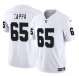 Men's Las Vegas Raiders #65 Alex Cappa White 2025 F.U.S.E. Vapor Football Stitched Jersey