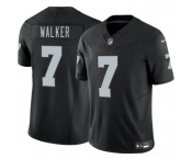 Men's Las Vegas Raiders #7 Quay Walker Black 2026 F.U.S.E. Vapor Untouchable Limited Stitched Football Jersey