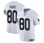 Men's Las Vegas Raiders #80 Ian Thomas White 2025 Vapor Football Stitched Jersey