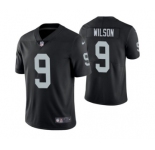 Men's Las Vegas Raiders #9 Tyree Wilson Black 2023 Draft Vapor Limited Stitched Football Jersey